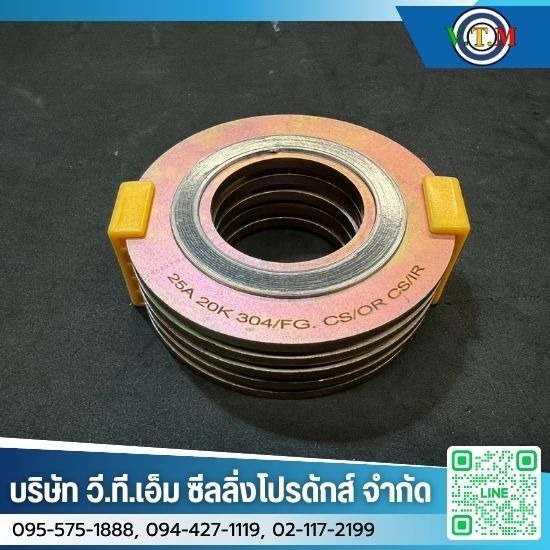 ปะเก็นวงแหวนเหล็ก